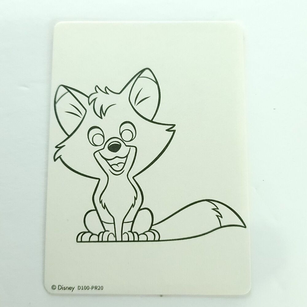 Tod 2023 Card Fun 1/1 Disney 100 Carnival  Paper Sketch Card D100-PR20